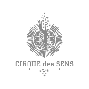 Logotipo de Cirque des Sens, cliente de Colectivo Zulú