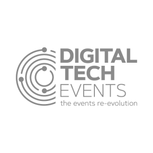 Logotipo de Digital Tech Events, cliente de Colectivo Zulú