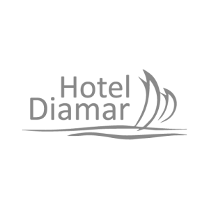 Logotipo de Hotel Diamar, cliente de Colectivo Zulú